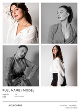 Load image into Gallery viewer, Modelling Comp Card